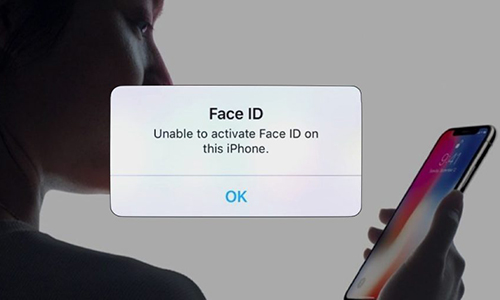 iPhone X bị lỗi Face ID có thể do camera sau
