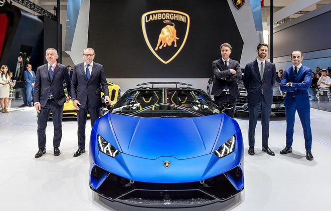 Lamborghini Huracan bản mui trần ra mắt, giá gần 7 tỷ đồng Lamborghini Huracan bản mui trần ra mắt, giá gần 7 tỷ đồng