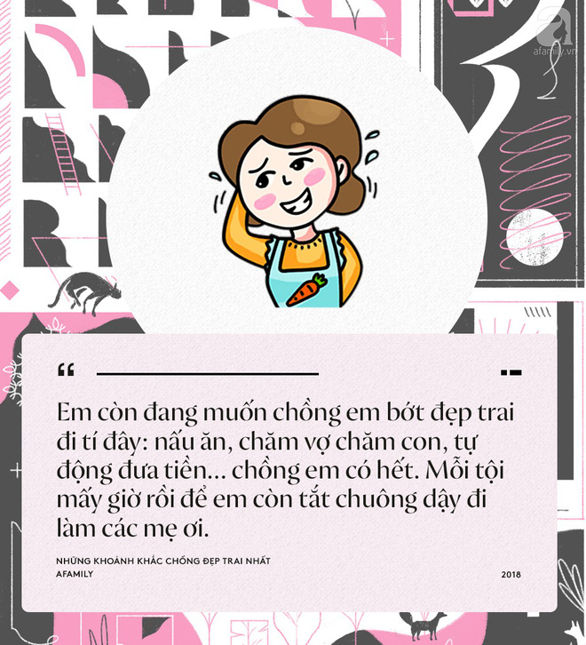 Khoảnh khắc đẹp trai nhất của chồng trong mắt chị em: Người thì lúc nấu ăn, người lại là rút tiền trong ví đưa vợ