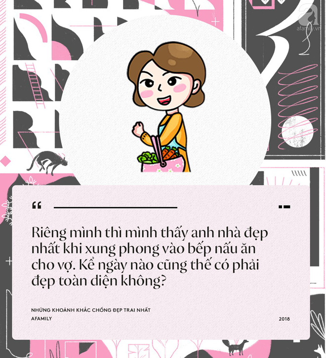 Khoảnh khắc đẹp trai nhất của chồng trong mắt chị em: Người thì lúc nấu ăn, người lại là rút tiền trong ví đưa vợ