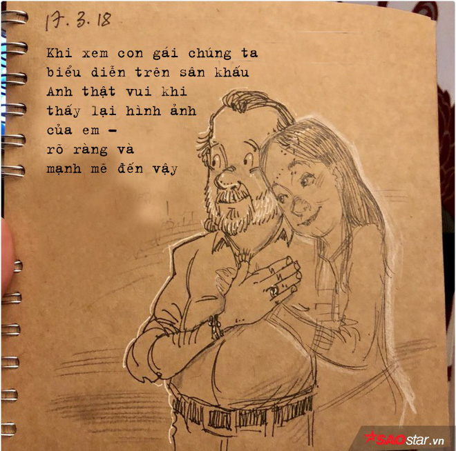 Nhật ký bằng tranh đẫm nước mắt của người đàn ông mất vợ đột ngột, một mình nuôi 2 đứa con gái Nhật ký bằng tranh đẫm nước mắt của người đàn ông mất vợ đột ngột, một mình nuôi 2 đứa con gái