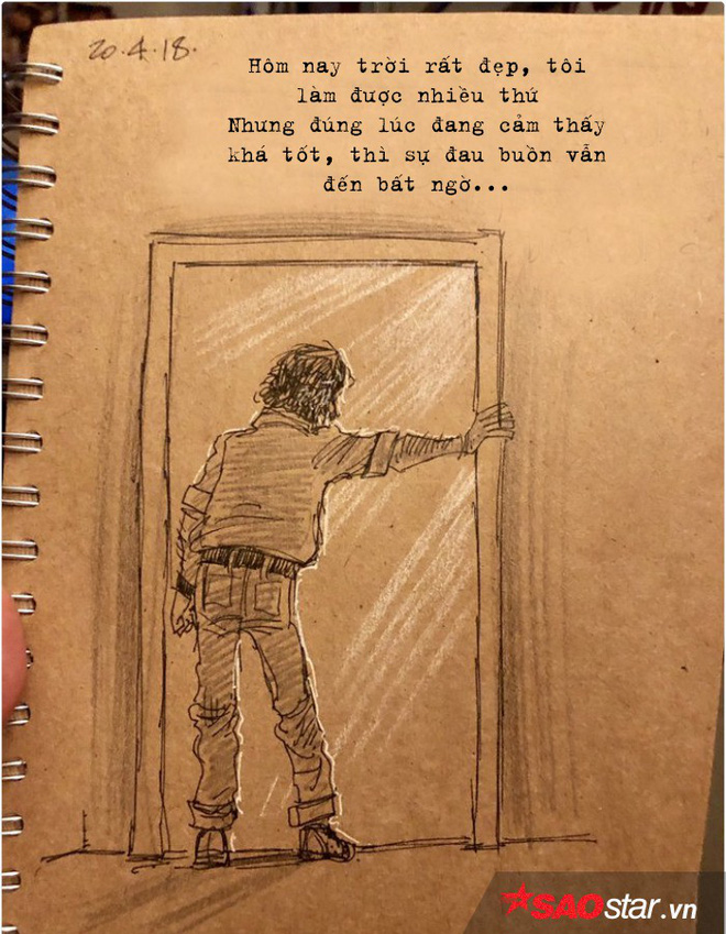 Nhật ký bằng tranh đẫm nước mắt của người đàn ông mất vợ đột ngột, một mình nuôi 2 đứa con gái Nhật ký bằng tranh đẫm nước mắt của người đàn ông mất vợ đột ngột, một mình nuôi 2 đứa con gái