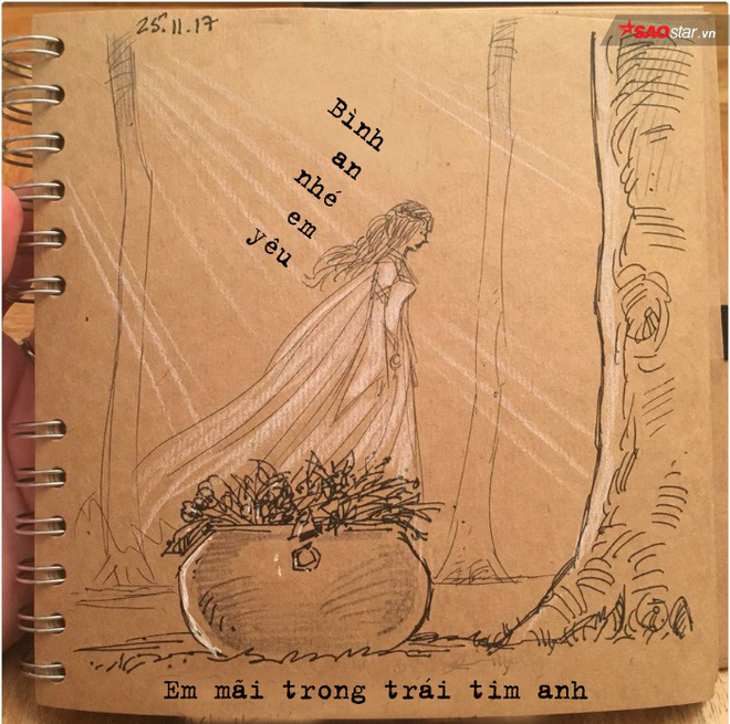 Nhật ký bằng tranh đẫm nước mắt của người đàn ông mất vợ đột ngột, một mình nuôi 2 đứa con gái Nhật ký bằng tranh đẫm nước mắt của người đàn ông mất vợ đột ngột, một mình nuôi 2 đứa con gái