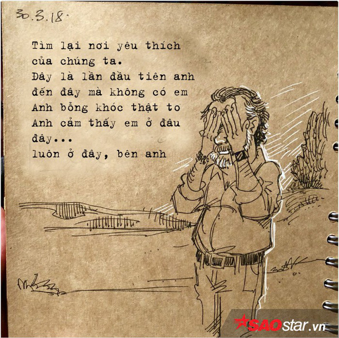 Nhật ký bằng tranh đẫm nước mắt của người đàn ông mất vợ đột ngột, một mình nuôi 2 đứa con gái Nhật ký bằng tranh đẫm nước mắt của người đàn ông mất vợ đột ngột, một mình nuôi 2 đứa con gái