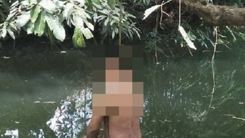 Điều tra vụ thi thể người đàn ông trong tư thế treo cổ dưới suối