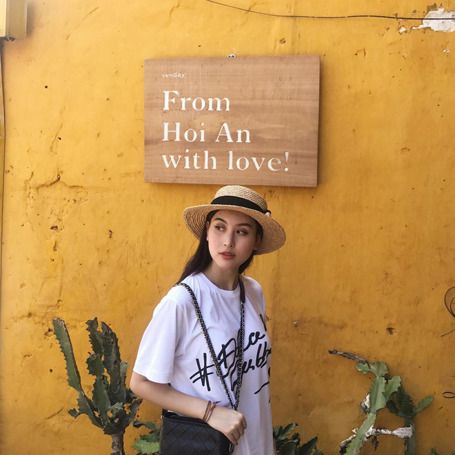 Học sao Việt cách chọn và kết hợp mũ cói sao cho thật duyên dáng khi diện cùng trang phục hè