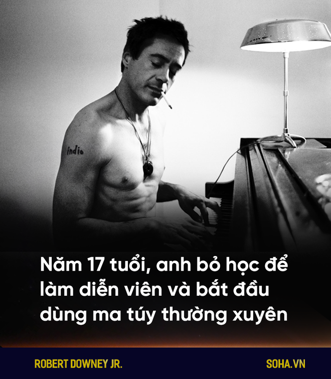 Sự thật về tài tử Iron man: Nghiện ngập, tù tội và trỗi dậy kinh ngạc từ vực thẳm Sự thật về tài tử Iron man: Nghiện ngập, tù tội và trỗi dậy kinh ngạc từ vực thẳm