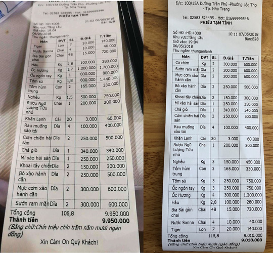 Vụ khách Trung Quốc bị đánh te tua: Tính tiền… nhầm!