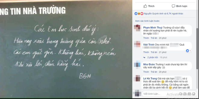 Dòng chữ cuối trên tấm bảng tin của ban giám hiệu khiến tất cả bật cười thích thú Dòng chữ cuối trên tấm bảng tin của ban giám hiệu khiến tất cả bật cười thích thú