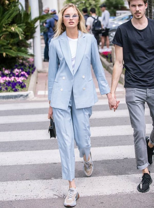 Đẹp như dàn sao nữ cá tính mặc suit tới Cannes Đẹp như dàn sao nữ cá tính mặc suit tới Cannes