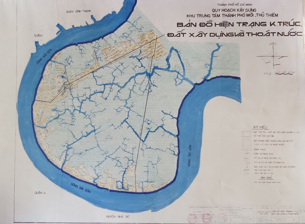 TP.HCM mượn bộ bản đồ Thủ Thiêm của cựu chủ tịch Võ Viết Thanh TP.HCM mượn bộ bản đồ Thủ Thiêm của cựu chủ tịch Võ Viết Thanh