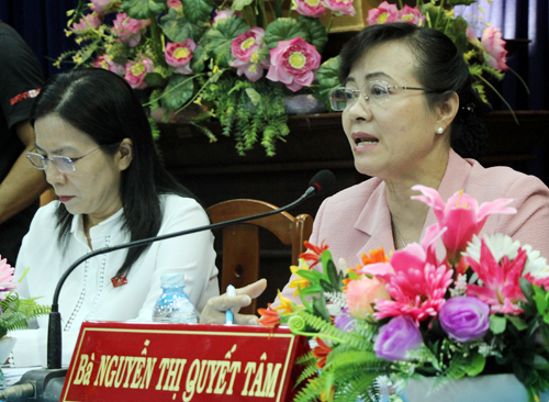 Bà Quyết Tâm: Còn làm đại biểu tôi sẽ giải quyết bằng được vụ Thủ Thiêm