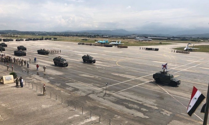 Lễ Duyệt binh Chiến thắng Nga tại căn cứ ở Syria