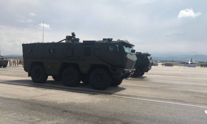 Lễ Duyệt binh Chiến thắng Nga tại căn cứ ở Syria