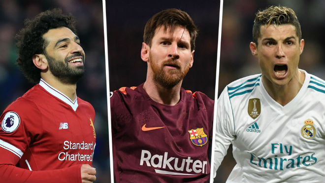 Messi bứt tốc đua Giày vàng: Salah đầu hàng, Ronaldo sắp vào dĩ vãng