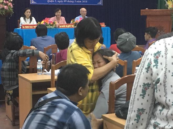 Nước mắt người dân Thủ Thiêm: Chúng tôi đã khổ quá lâu!