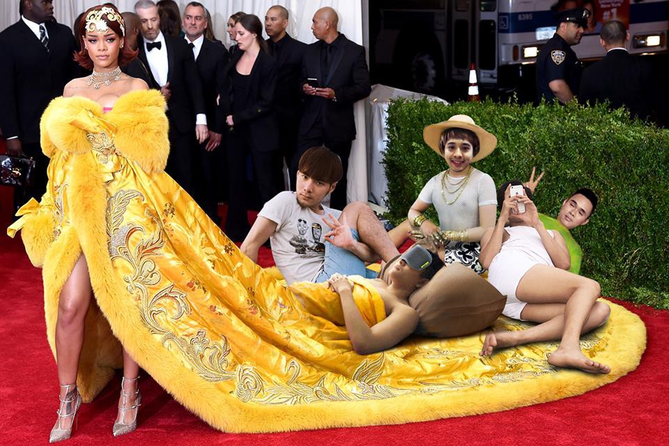 Một khi đã vào tay các thánh chế thì MET Gala sang chảnh đến mấy cũng thành... MỆT Gala mà thôi! Một khi đã vào tay các thánh chế thì MET Gala sang chảnh đến mấy cũng thành... MỆT Gala mà thôi!