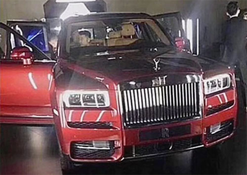 Rolls-Royce Cullinan - SUV siêu sang lộ diện