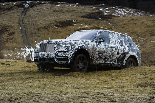 Rolls-Royce Cullinan - SUV siêu sang lộ diện