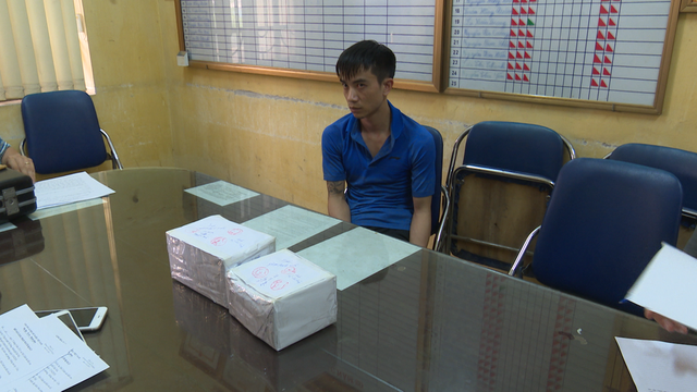 Giấu 5.000 viên ma tuý trong lõi măng tre đưa về Hà Nội