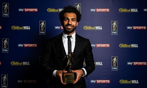 Salah đi chuyên cơ, nhận ba giải thưởng trong một tối