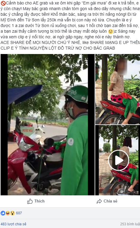 Hậu duệ hot girl Bella đã xuất hiện: Quỵt 250 nghìn tiền xe ôm và bùng luôn cả triệu tiền nối tóc, gội đầu