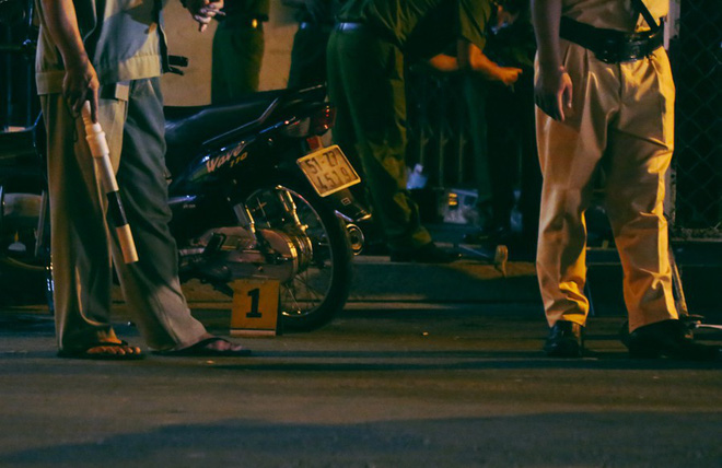 Hiện trường vụ án mạng kinh hoàng trên đường CMT8 khiến 6 hiệp sĩ đường phố bị băng cướp đâm thương vong