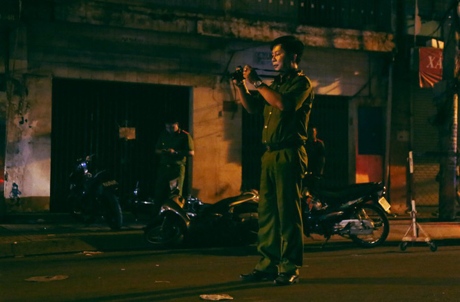 Hiện trường vụ án mạng kinh hoàng trên đường CMT8 khiến 6 hiệp sĩ đường phố bị băng cướp đâm thương vong