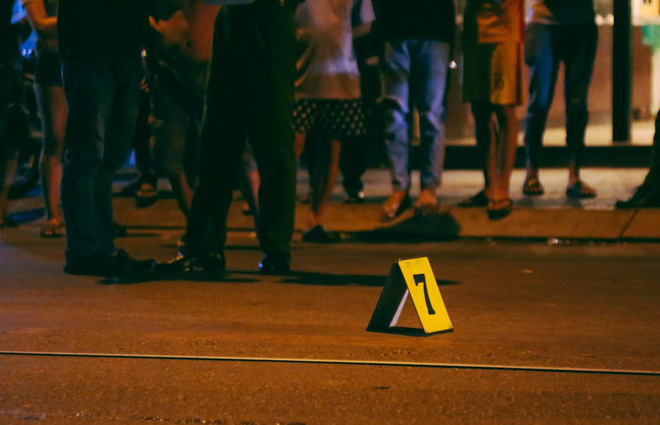 Hiện trường vụ án mạng kinh hoàng trên đường CMT8 khiến 6 hiệp sĩ đường phố bị băng cướp đâm thương vong