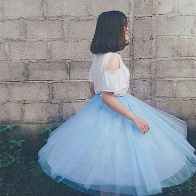 Nàng thêm thanh lịch và nữ tính với váy tulle điệu đà Nàng thêm thanh lịch và nữ tính với váy tulle điệu đà