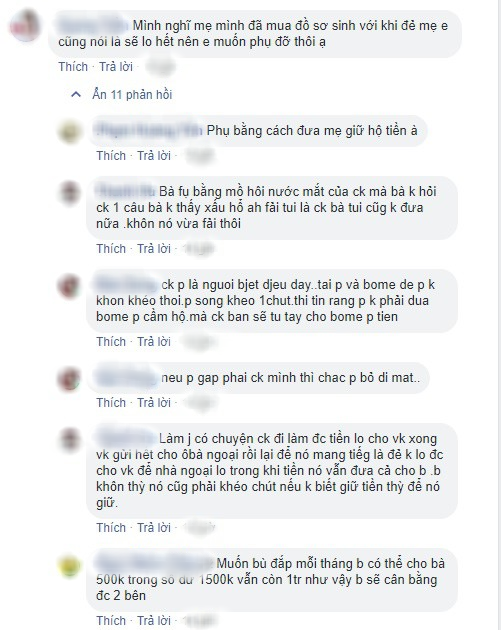 Vợ bầu rút lõi 25% lương của chồng đưa cho nhà ngoại, đến lúc bị chồng giận còn lên mạng hỏi mình có ích kỷ không