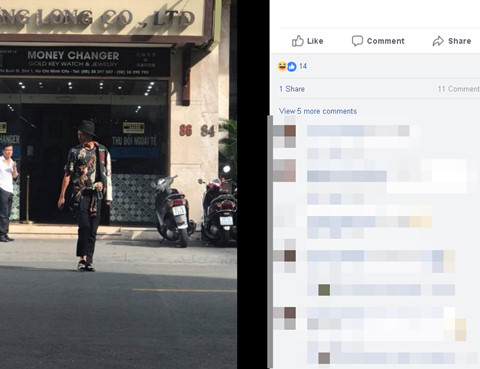 Dân mạng sốc nặng trước hình ảnh tàn tạ của Rocker Nguyễn trên phố