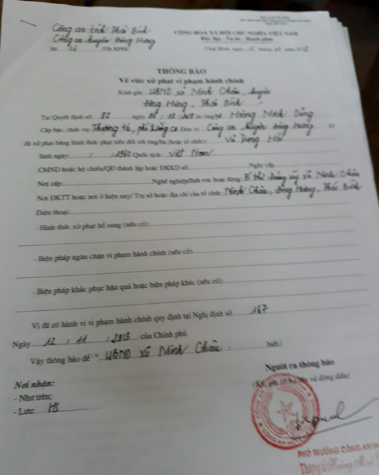 9 quan xã, công an viên lập xới đánh bạc ngay tại trụ sở làm việc