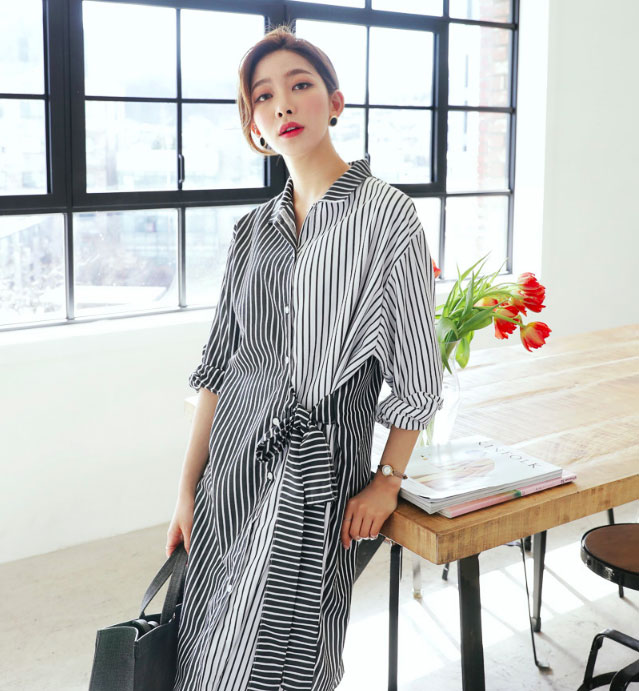 Muốn dáng mảnh mai cao ráo tức thì, bạn chỉ cần diện đồ kẻ sọc là xong ngay!