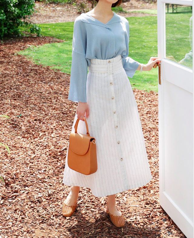 Muốn dáng mảnh mai cao ráo tức thì, bạn chỉ cần diện đồ kẻ sọc là xong ngay!