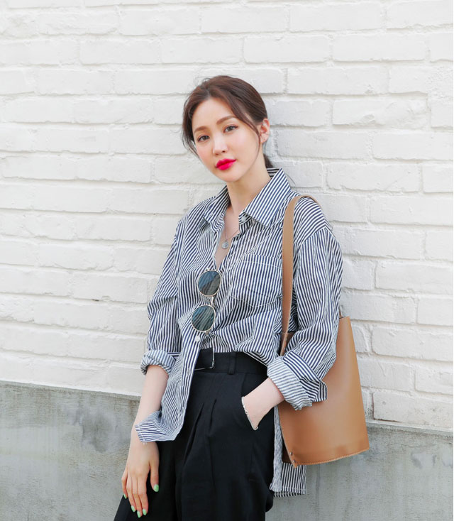 Muốn dáng mảnh mai cao ráo tức thì, bạn chỉ cần diện đồ kẻ sọc là xong ngay!