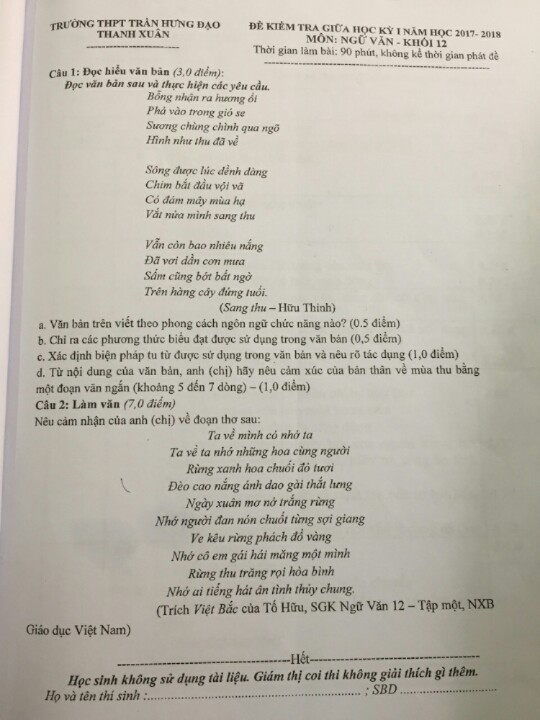 Cô giáo đoán đề siêu chuẩn nhiều năm phím cho học sinh, Chủ tịch Nguyễn Đức Chung chỉ đạo Sở GD&ĐT vào cuộc