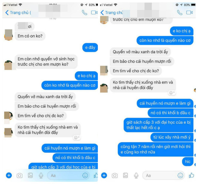 Mùng 1, cô gái nổi điên khi bạn cũ đòi lại vở cách đây 8 năm, không có phải đền tiền Mùng 1, cô gái nổi điên khi bạn cũ đòi lại vở cách đây 8 năm, không có phải đền tiền