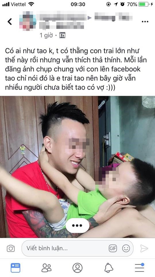 Bố khoe ảnh chụp với con nhưng chỉ nói là anh em, dân mạng ngỡ ngàng: Vợ ông hiền nhỉ?