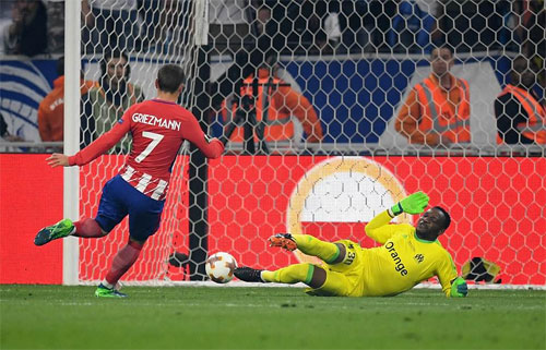 Atletico đè bẹp Marseille, vô địch Europa League