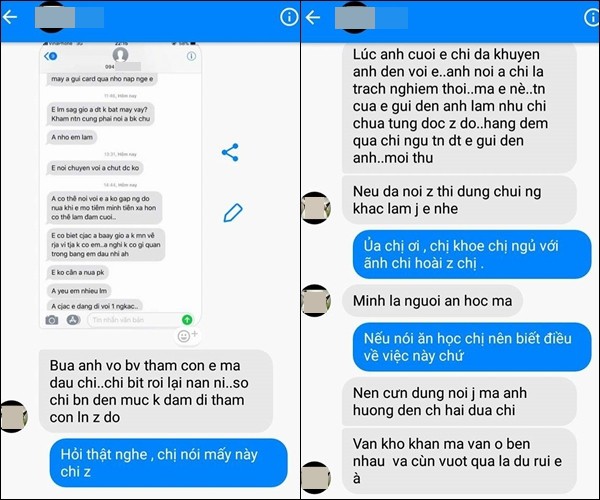 Người vợ tố chồng cặp kè từ khi chưa cưới đến lúc có con, để nhân tình nhắn tin giày vò vợ ngay trên bàn đẻ Người vợ tố chồng cặp kè từ khi chưa cưới đến lúc có con, để nhân tình nhắn tin giày vò vợ ngay trên bàn đẻ