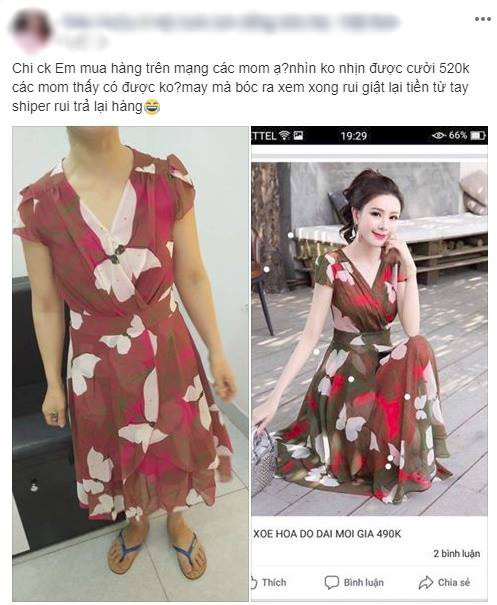 Đăng đàn khoe chiến tích giật tiền từ tay shipper vì nhận váy mua online không đúng mẫu, cô gái không ngờ bị mắng rẽ sóng