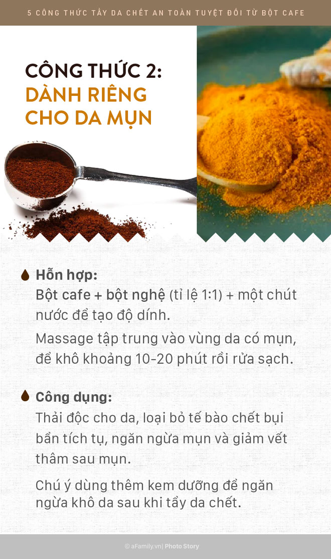 5 công thức tẩy da chết rẻ bèo mà siêu lành tính bằng bột cafe giúp da mịn màng xuyên suốt ngày hè 5 công thức tẩy da chết rẻ bèo mà siêu lành tính bằng bột cafe giúp da mịn màng xuyên suốt ngày hè