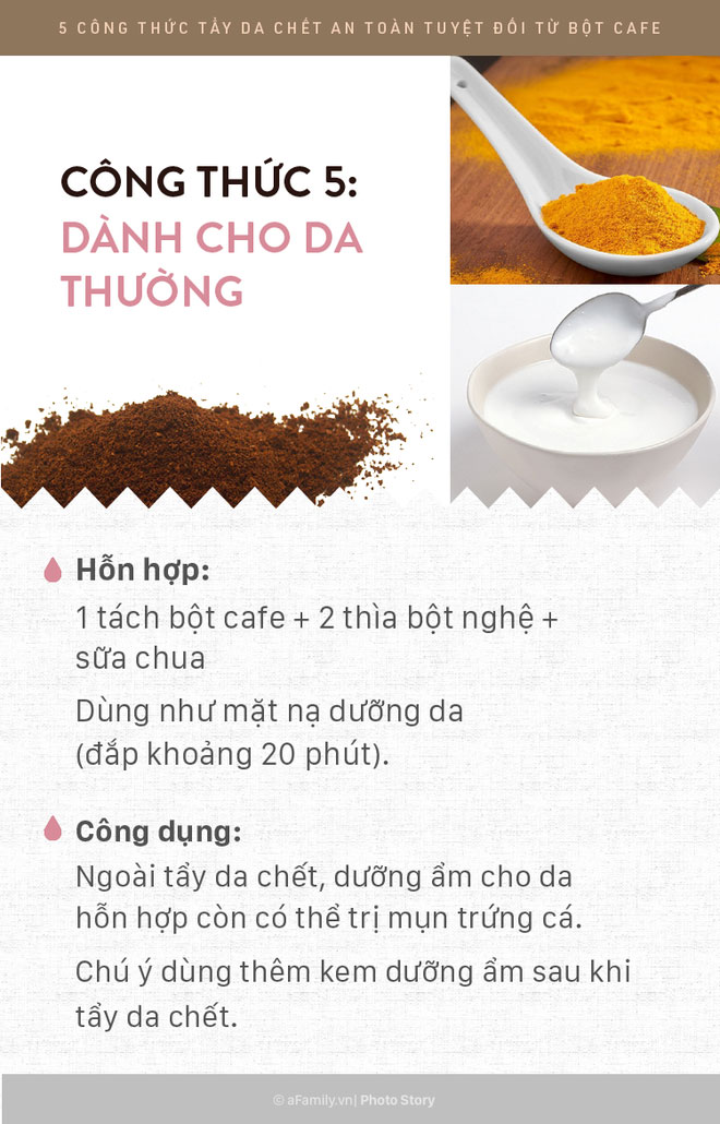 5 công thức tẩy da chết rẻ bèo mà siêu lành tính bằng bột cafe giúp da mịn màng xuyên suốt ngày hè 5 công thức tẩy da chết rẻ bèo mà siêu lành tính bằng bột cafe giúp da mịn màng xuyên suốt ngày hè