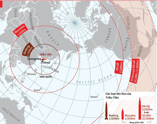 Mỹ cho Triều Tiên 6 tháng để chuyển hạt nhân, tên lửa ra nước ngoài