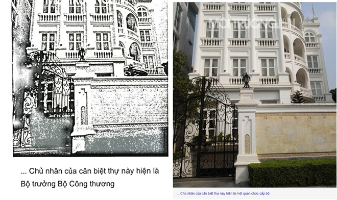 Bộ Công Thương bác việc bộ trưởng sở hữu biệt thự siêu đẹp ở Vườn Đào