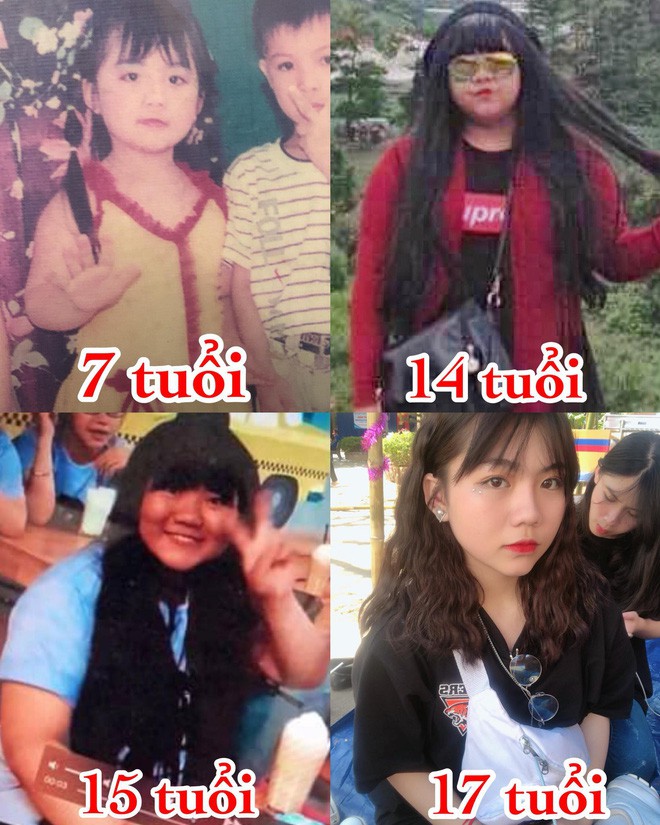 Dậy thì thành công, nữ sinh ngậm ngùi công khai ảnh quá khứ để dân mạng ngừng tranh cãi