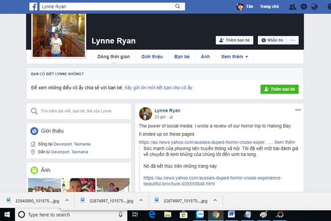 Du khách Úc kể lại chuyến du lịch ác mộng tại vịnh Hạ Long