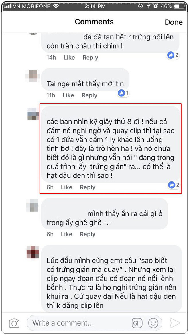 Một nhóm khách quay clip lấy dị vật nghi trứng gián trong ly trà đào: Nhiều người hoài nghi, công ty trà sữa nổi tiếng đang xác thực thông tin Một nhóm khách quay clip lấy dị vật nghi trứng gián trong ly trà đào: Nhiều người hoài nghi, công ty trà sữa nổi tiếng đang xác thực thông tin