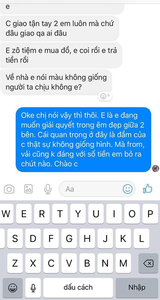 Bỏ 200 nghìn mua váy online khác xa hình, khách còn bị mắng chụp ảnh không có tâm